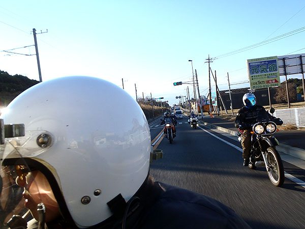 国道６号線にて